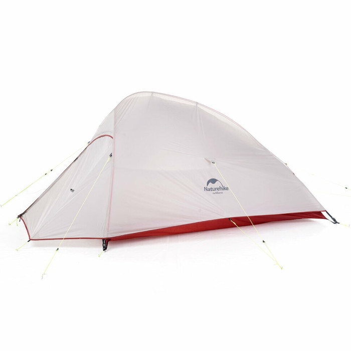 Намет Naturehike Сloud Up 2 Updated NH17T001-T, 20D, Grey-Red (6927595730560)