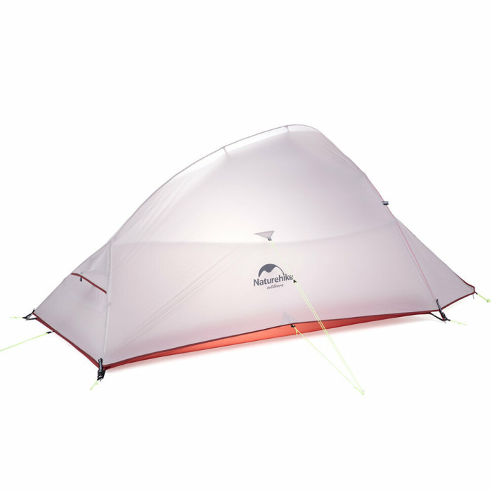 Намет Naturehike Сloud Up 2 Updated NH17T001-T, 20D, Grey-Red (6927595730560)