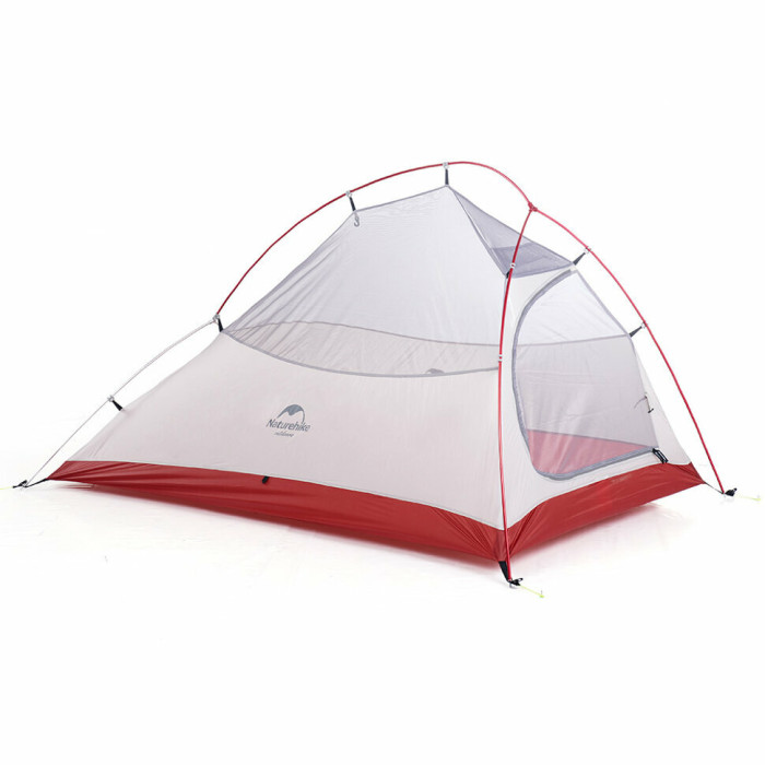 Намет Naturehike Сloud Up 2 Updated NH17T001-T, 20D, Grey-Red (6927595730560)