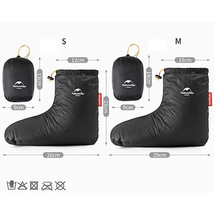 Чуні Naturehike NH18S023-T Black - S (6927595732397)