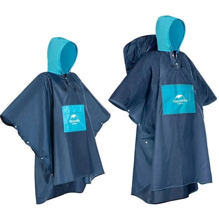 Пончо-дощовик Naturehike NH19Y036-Y, p-p L, Blue (6927595735312)