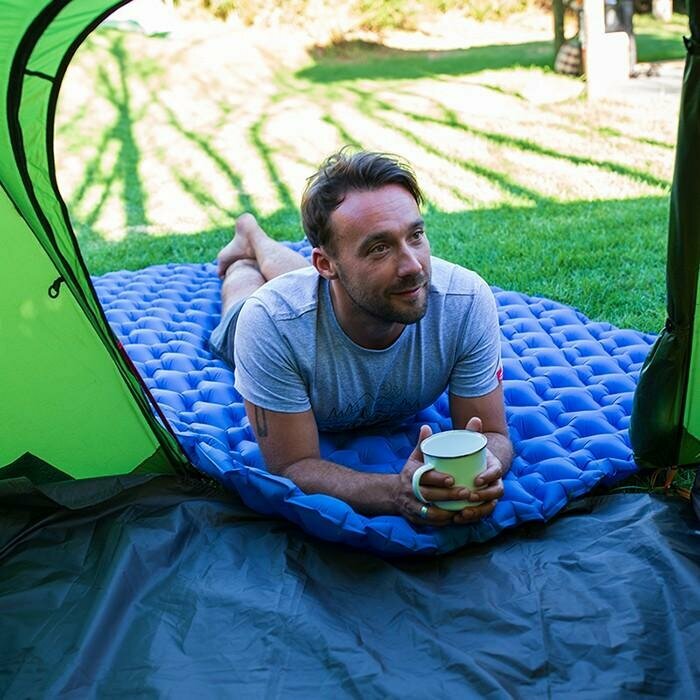Надувний килимок Naturehike FC-11 NH19Z055-P, 65 mm, Blue (6927595735428)