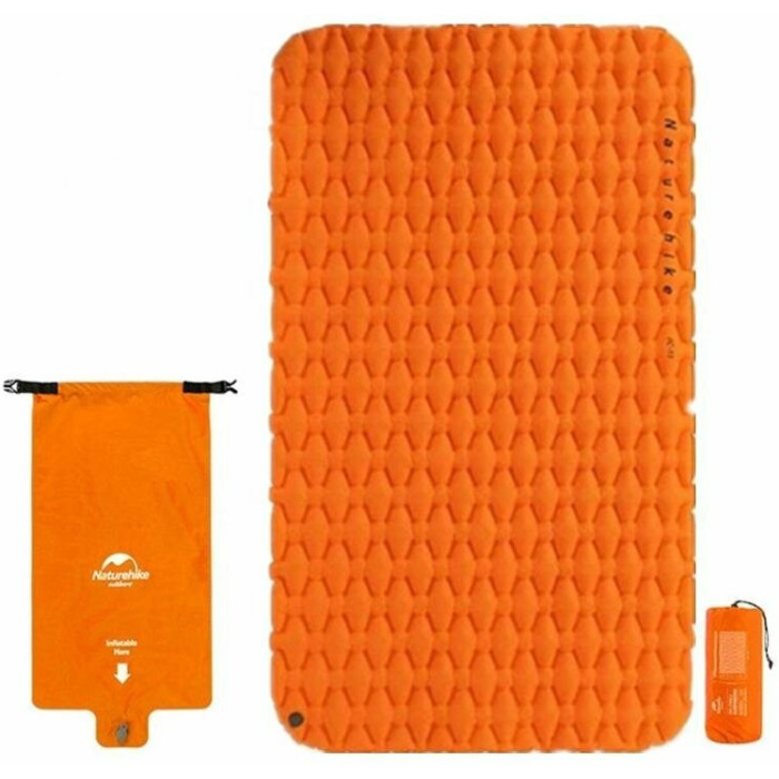 Надувний килимок Naturehike FC-11 NH19Z055-P, 65 mm, Orange (6927595735435)