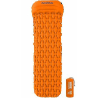 Надувной коврик Naturehike FC-12 NH19Z012-P, 65 mm, Orange (6927595735701)