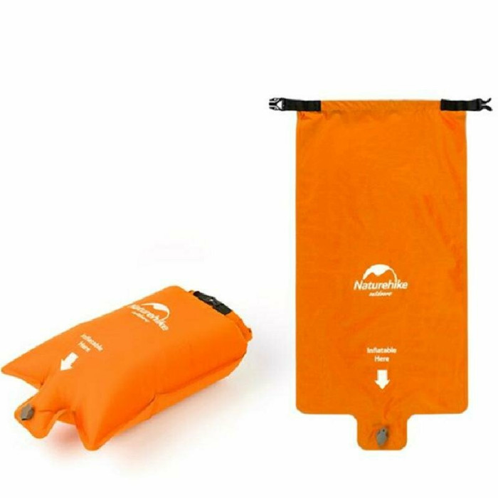 Надувний килимок Naturehike FC-12 NH19Z012-P, 65 mm, Orange (6927595735701)