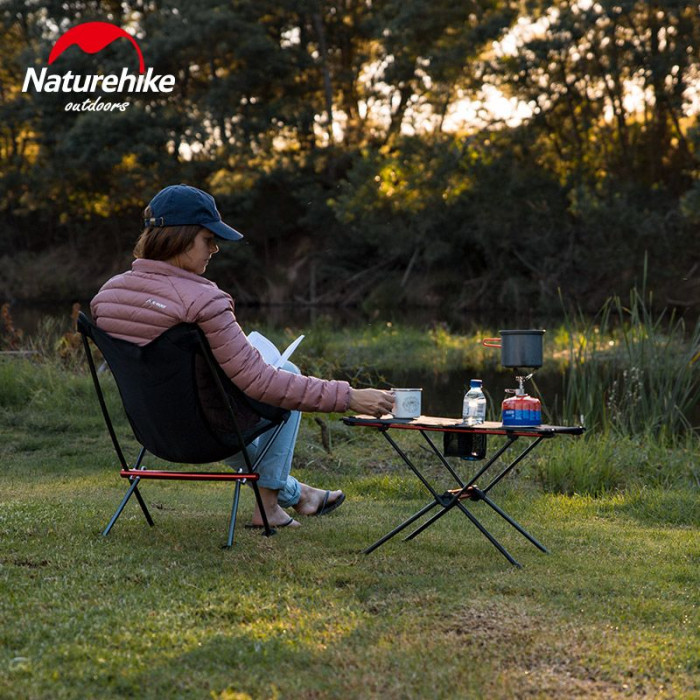 Стіл складаний полегшений Naturehike NH19Z027-Z, Carbon, Black (6976023920400)