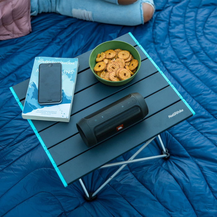 Стіл складаний Naturehike NH19Z008-Z, Aluminium, Small, Black (6927595737309)