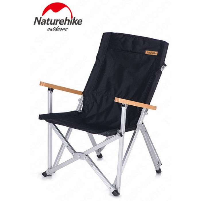 Крісло складане Naturehike Shangye NH19JJ004, aluminium, Black (6927595739297)