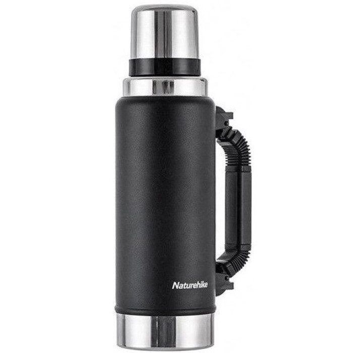 Термос Naturehike Q-9H NH19SJ011, 304 steel, 1.25L, Black (6927595740262)