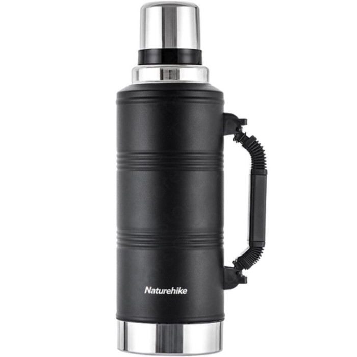 Термос Naturehike Q-9H NH19SJ011, 304 steel, 2.2L, Black (6927595740279)