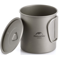 Кружка титанова з ручкою Naturehike NH20CJ005 300ml (6927595745779)