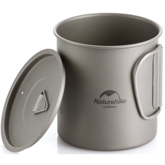 Кружка титанова з ручкою Naturehike NH20CJ005 300ml (6927595745779)