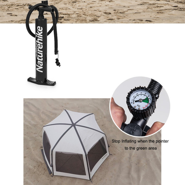 Шатро Naturehike Hexagon Inflatable NH20TM002 (6927595746578)