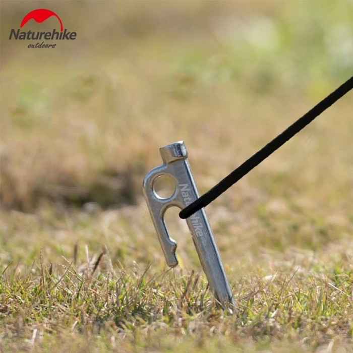 Кілочкі для намету Naturehike NH19PJ014, 20 cm, Grey (6927595746912)
