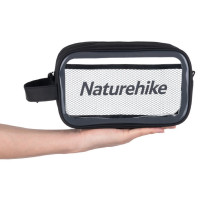 Косметичка водонепроникна Naturehike NH20SN007, M, Black Clear (6927595747001)
