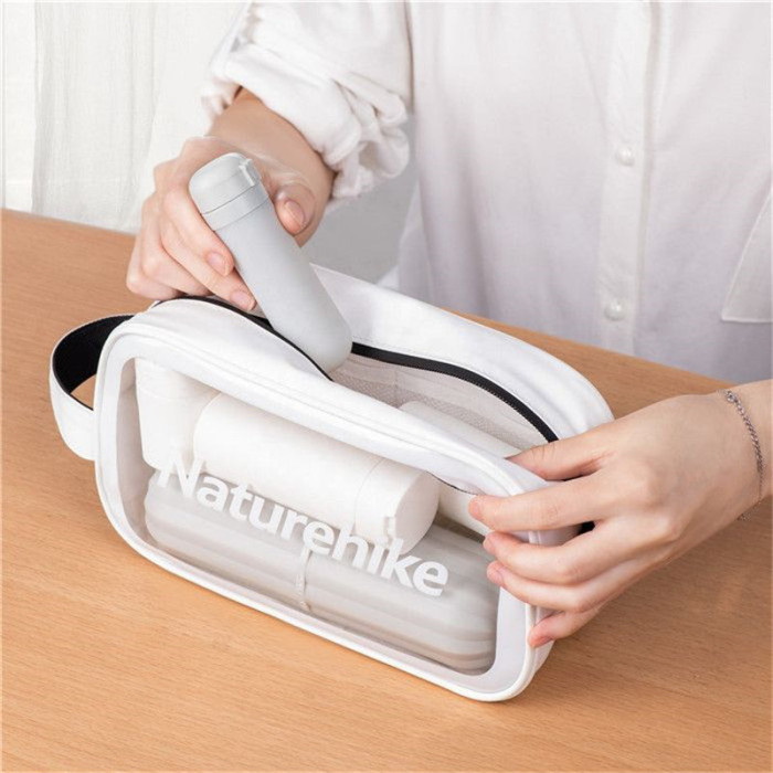 Косметичка водонепроникна Naturehike NH20SN007, M, Black (6927595747049)