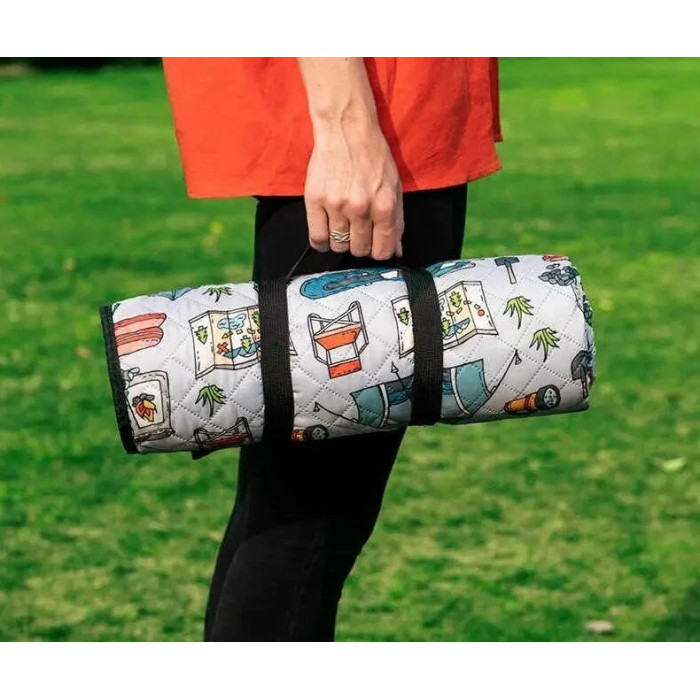 Килимок для пікніка Naturehike C042 200х180 cm NH19D024-Z green forest (6927595747582)