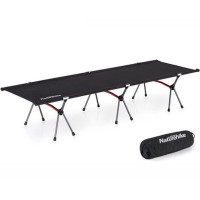 Ліжко складане Naturehike NH20JJ009, aluminium, Black (6927595747728)