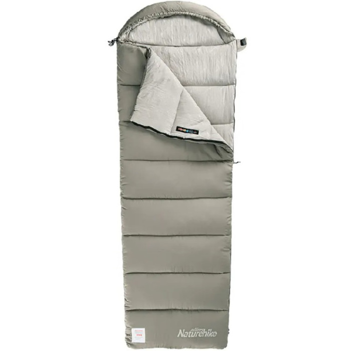Спальний мішок Naturehike M400 NH20MSD02, Left Zip, Green (6975641885566)