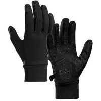 Перчатки трикотажные с улучшенным хватом Naturehike NH20FS032, размер L, Black (6927595749876)