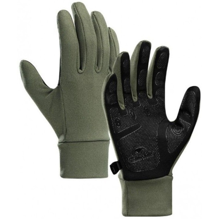 Перчатки трикотажные с улучшенным хватом Naturehike NH20FS032, размер L, Olive (6927595749951)