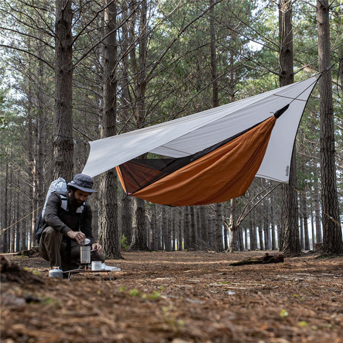 Гамак Naturehike Shelter camping NH20ZP092, 75D pongee, Orange (6927595750810)