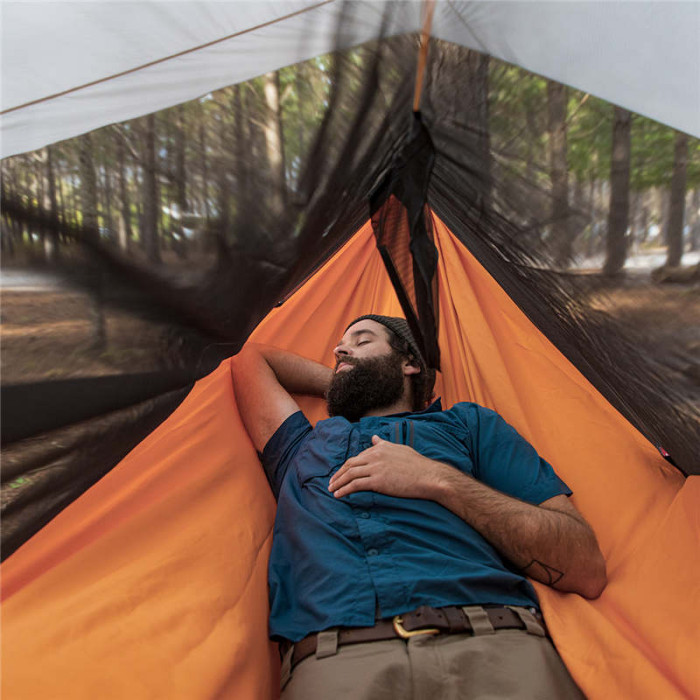 Гамак Naturehike Shelter camping NH20ZP092, 75D pongee, Orange (6927595750810)