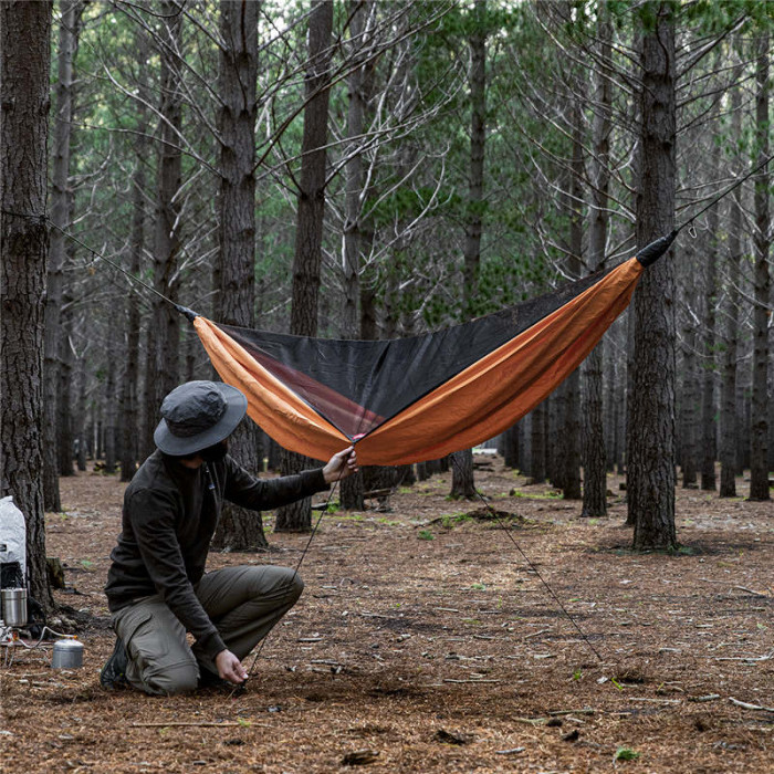 Гамак Naturehike Shelter camping NH20ZP092, 75D pongee, Orange (6927595750810)