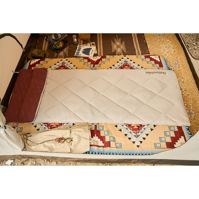 Спальний мішок Naturehike R250 CNH22SD005 Beige (6927595753507)
