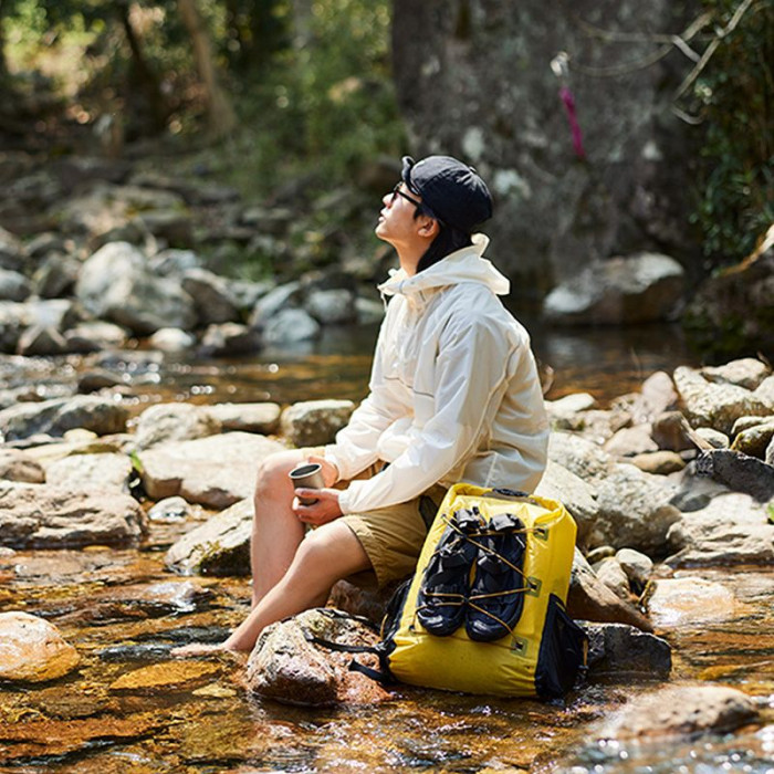 Герморюкзак Naturehike CNH22BB003, 25L, Yellow (6927595753927)