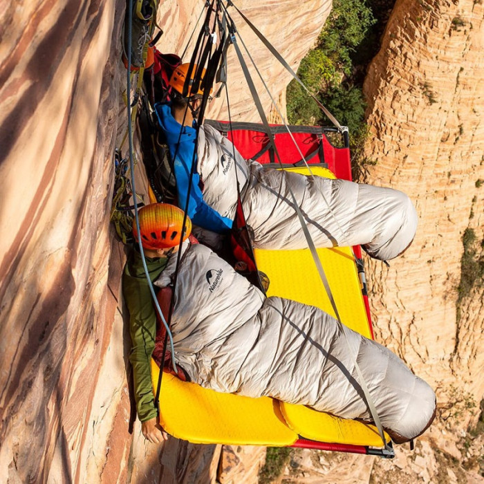 Спальний мішок Naturehike Snowbird NH20YD001, p-р M, 510g, Brown (6927595762134)