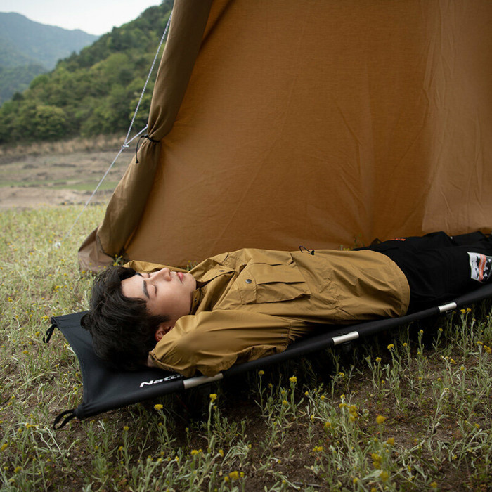 Ліжко складане Naturehike XJC05 NH20JJ001 Black (6927595761427)