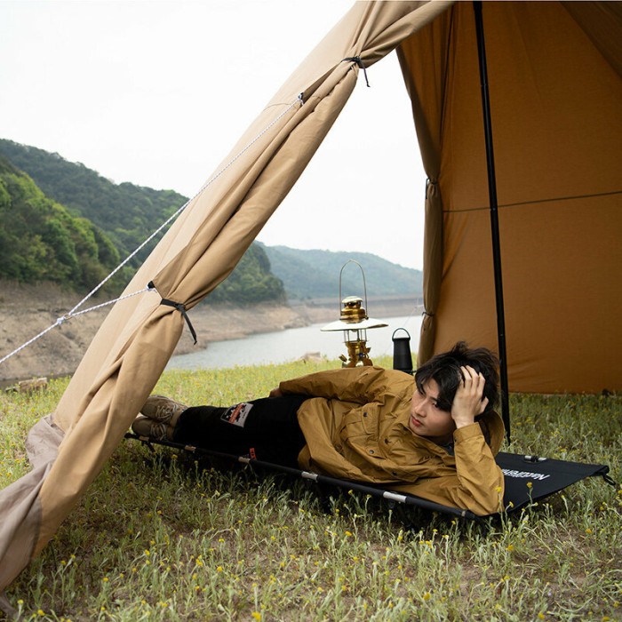 Ліжко складане Naturehike XJC05 NH20JJ001 Black (6927595761427)