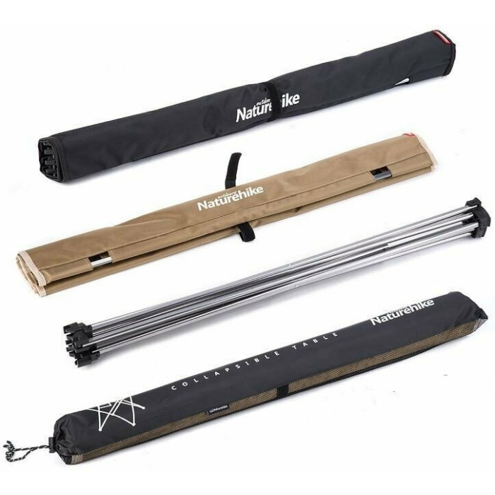 Cтіл складаний Naturehike NH20JJ020,1680D Oxford / Aluminium, p L, Beige (6927595763438)