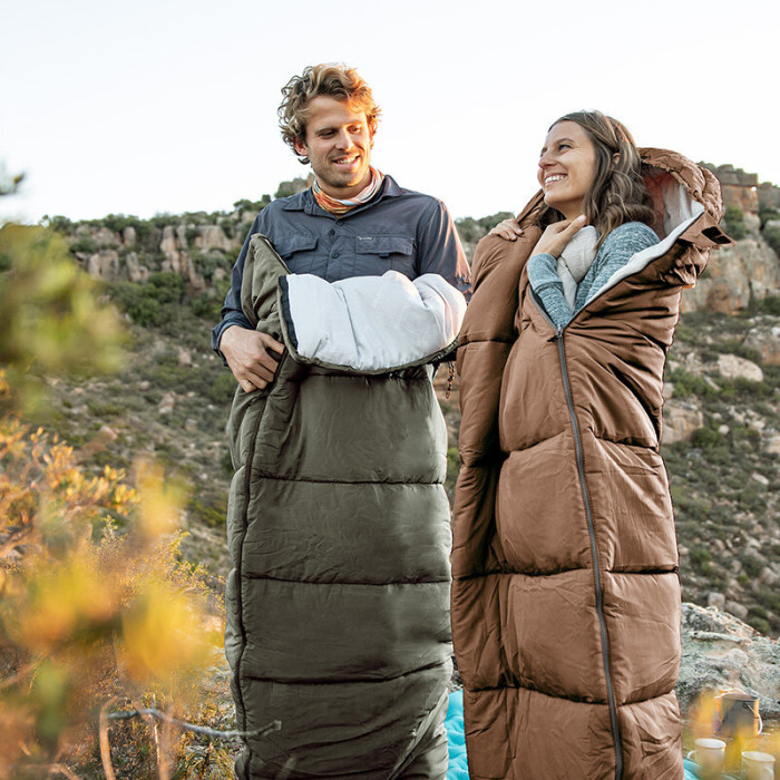 Спальник Naturehike U350 NH20MSD07, Right Zip, Brown (6927595767221-R)