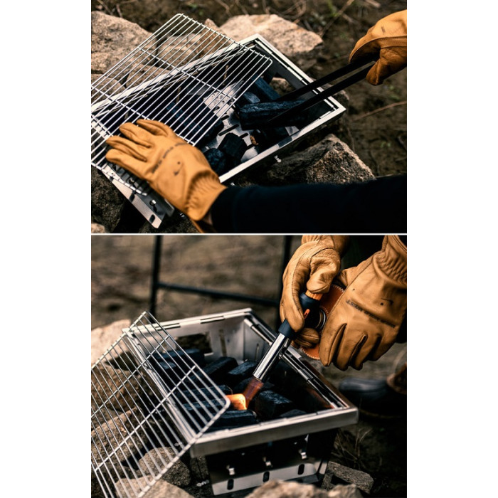 Портативний гриль Naturehike Picnic BBQ Grill NH20CJ006, р-р L, steel (6927595767672)