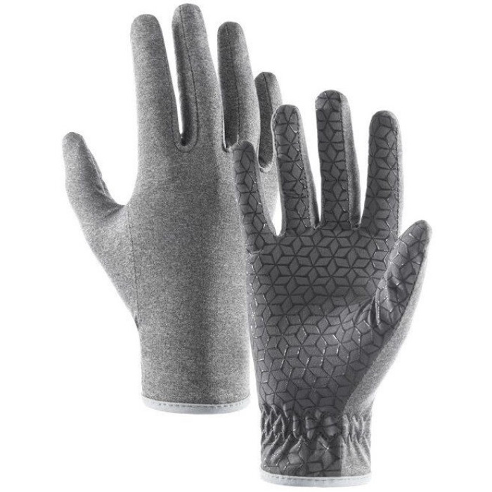 Рукавичкі нековзкі трикотажні Naturehike NH21FS035, розмір М, Grey (6927595771471)