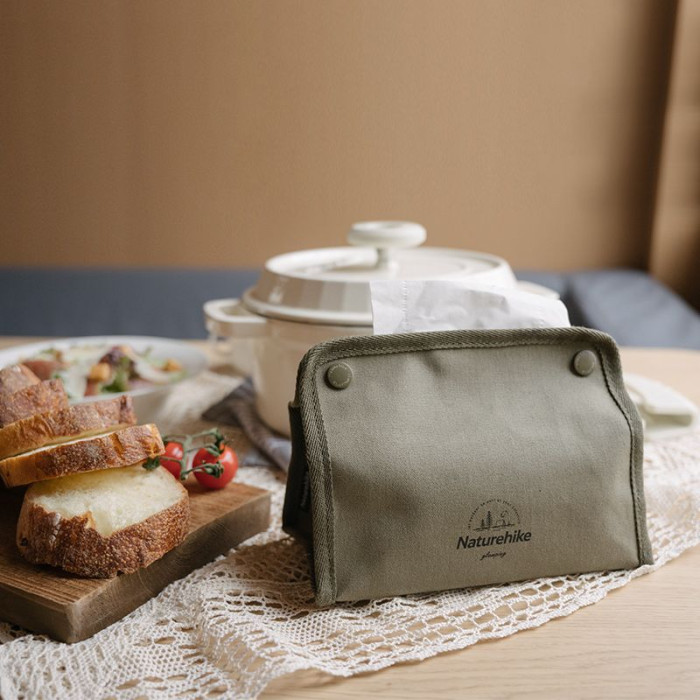 Чохол для зберігання серветок Naturehike NH21SN001, Dark Green (6927595772164)