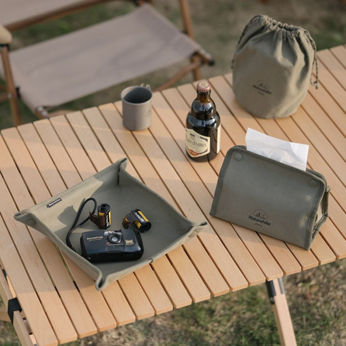 Чохол для зберігання серветок Naturehike NH21SN001, Dark Green (6927595772164)