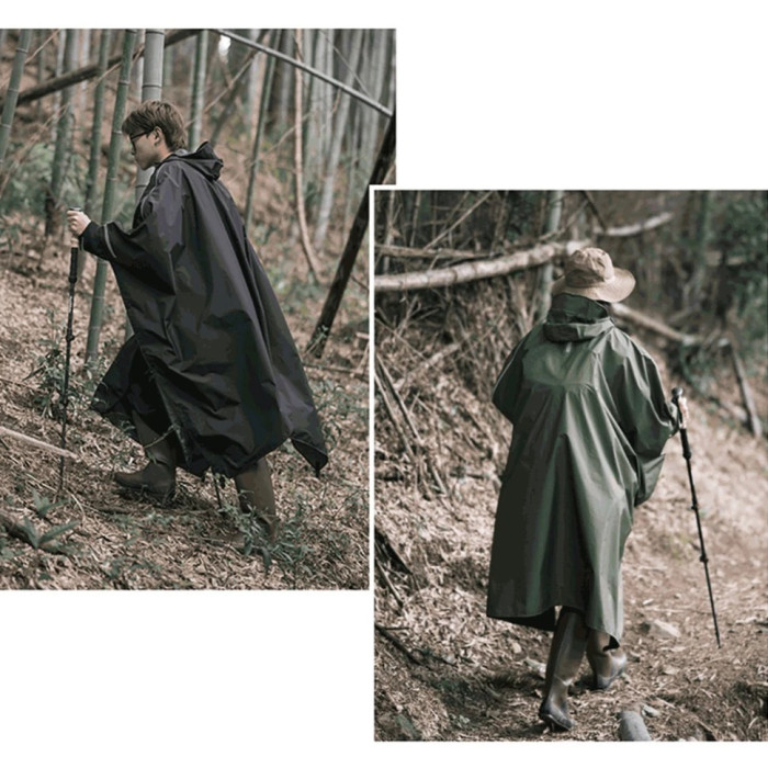 Пончо-дощовик Naturehike NH21FS036, p-p L, Olive (6927595772300)