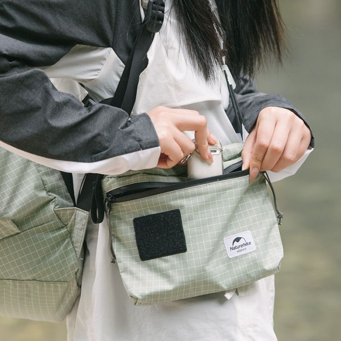 Сумка мала Naturehike NH20BB204, 3L, Light Grey (6927595772379)