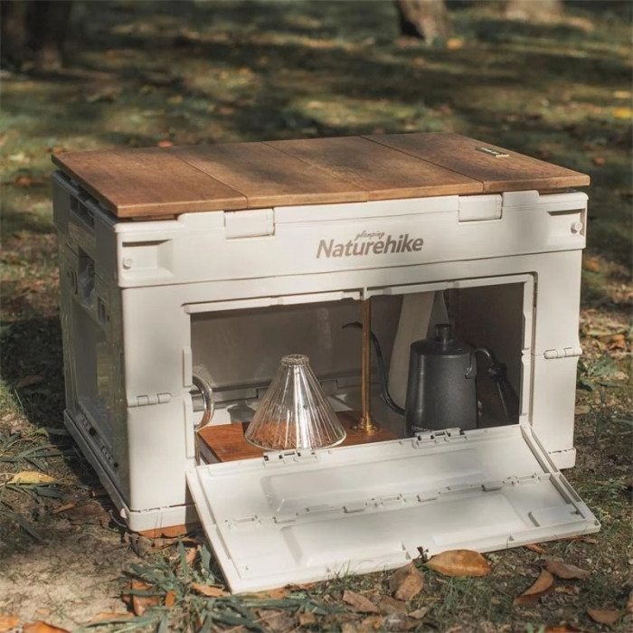 Складаний контейнер Naturehike NH20SJ036 80 L, Grey (6927595774533)