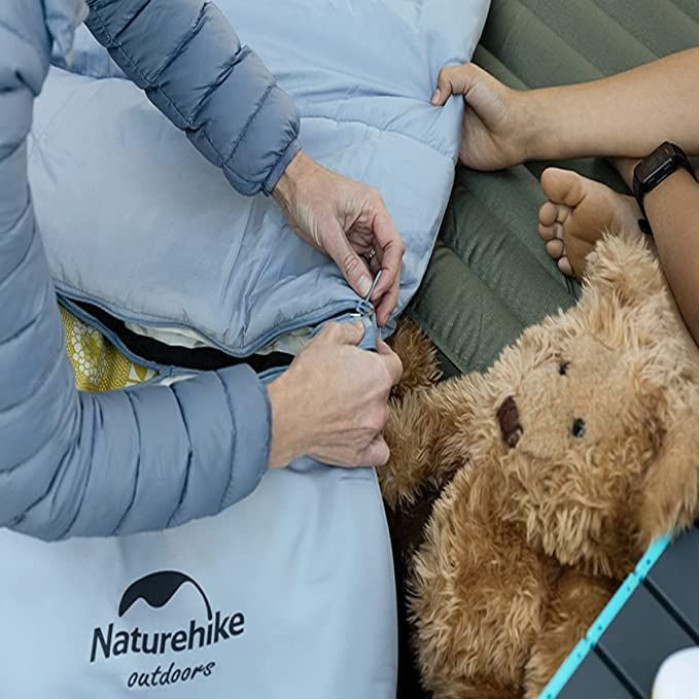 Спальний мішок дитячий Naturehike С300 NH21MSD01 Yellow (6927595774656)