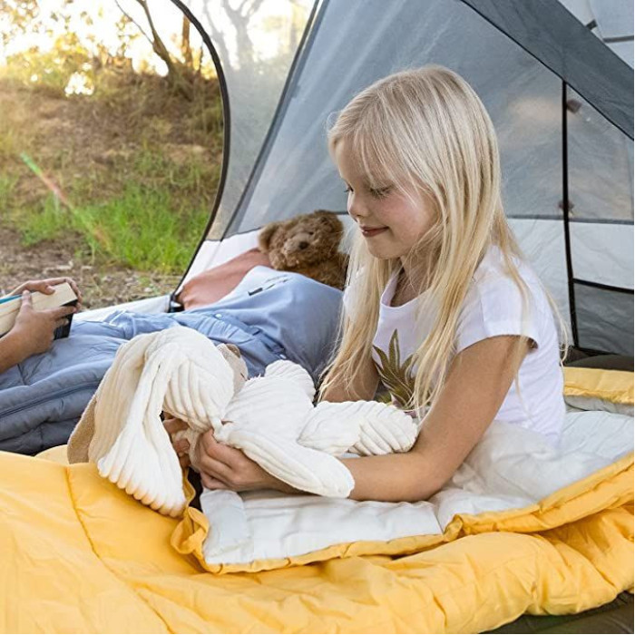Спальний мішок дитячий Naturehike С300 NH21MSD01 Yellow (6927595774656)