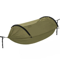 Гамак 3-в-1 з москітною сіткою Naturehike CNH22HJ001, 210T polyester, Dark Green (6927595775059)