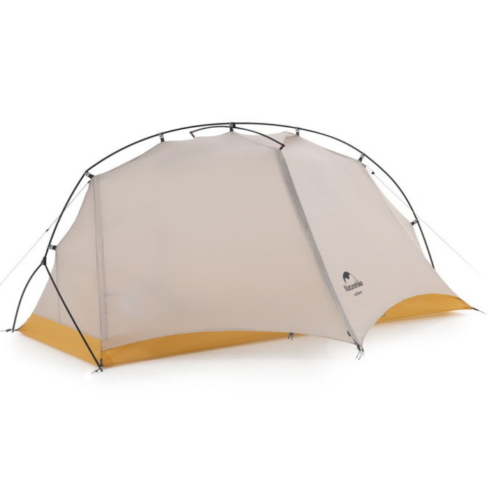 Палатка Naturehike Cloud Trace NH21ZP003, Grey-Yellow (6927595775424)