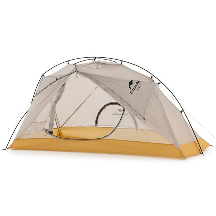 Палатка Naturehike Cloud Trace NH21ZP003, Grey-Yellow (6927595775424)