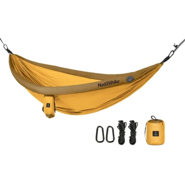 Гамак з надувними краями Naturehike NH21DC012 Camel (6927595777367)