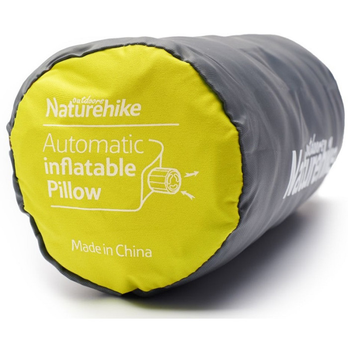 Самонадувная подушка Naturehike Sponge automatic NH17A001-L, Yellow (6927595777404)