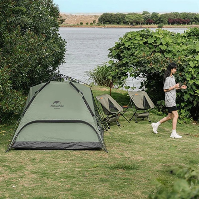 Намет Naturehike Automatic 3 NH21ZP008, Dark Green (6976023922336)